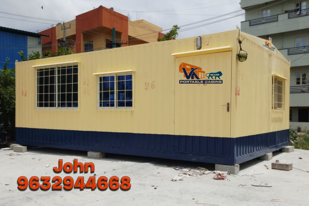 Portable Cabin company in Bangalore